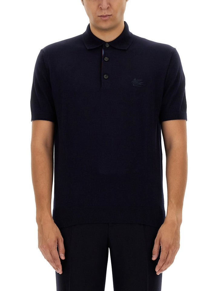 Etro Polo - Blu | Wanan Luxury
