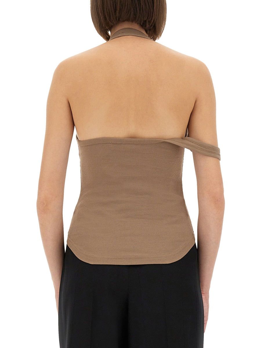 Courrèges Top - Beige | Wanan Luxury