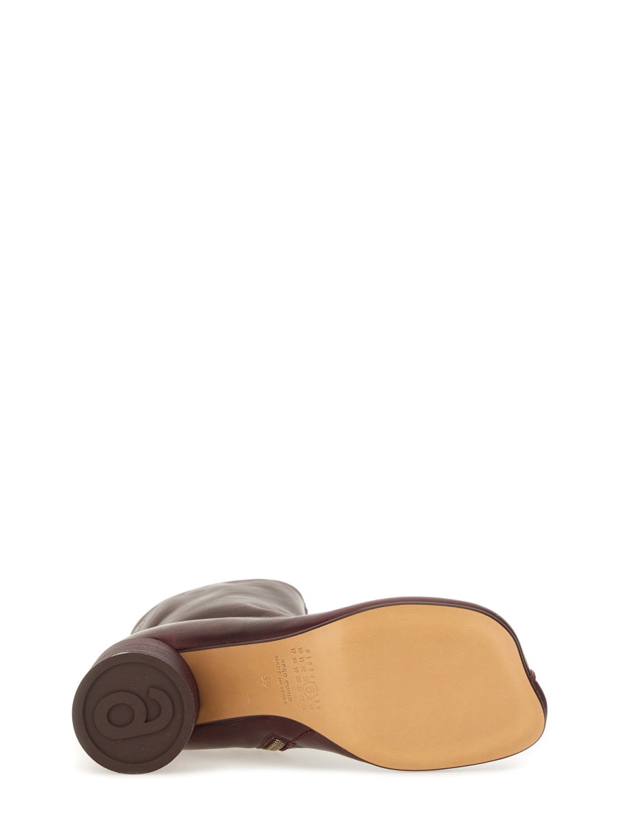 MM6 Maison Margiela Stivali - Bordeaux | Wanan Luxury