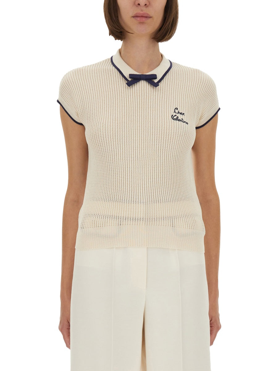 Valentino Garavani Top - Bianco | Wanan Luxury