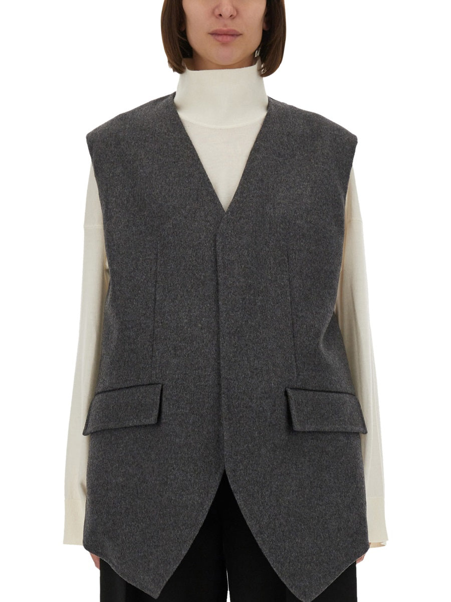 Bottega Veneta Gilet - Grigio | Wanan Luxury