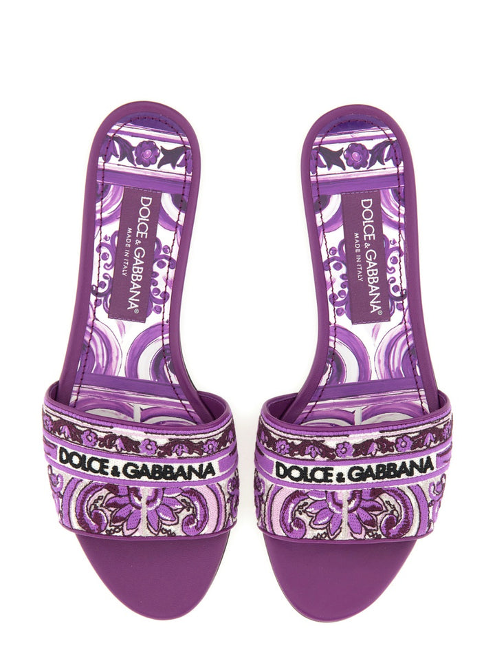 Dolce & Gabbana Sandali - Viola | Wanan Luxury