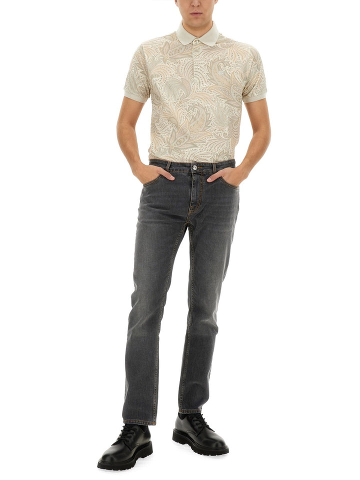 Etro Polo - Bianco | Wanan Luxury