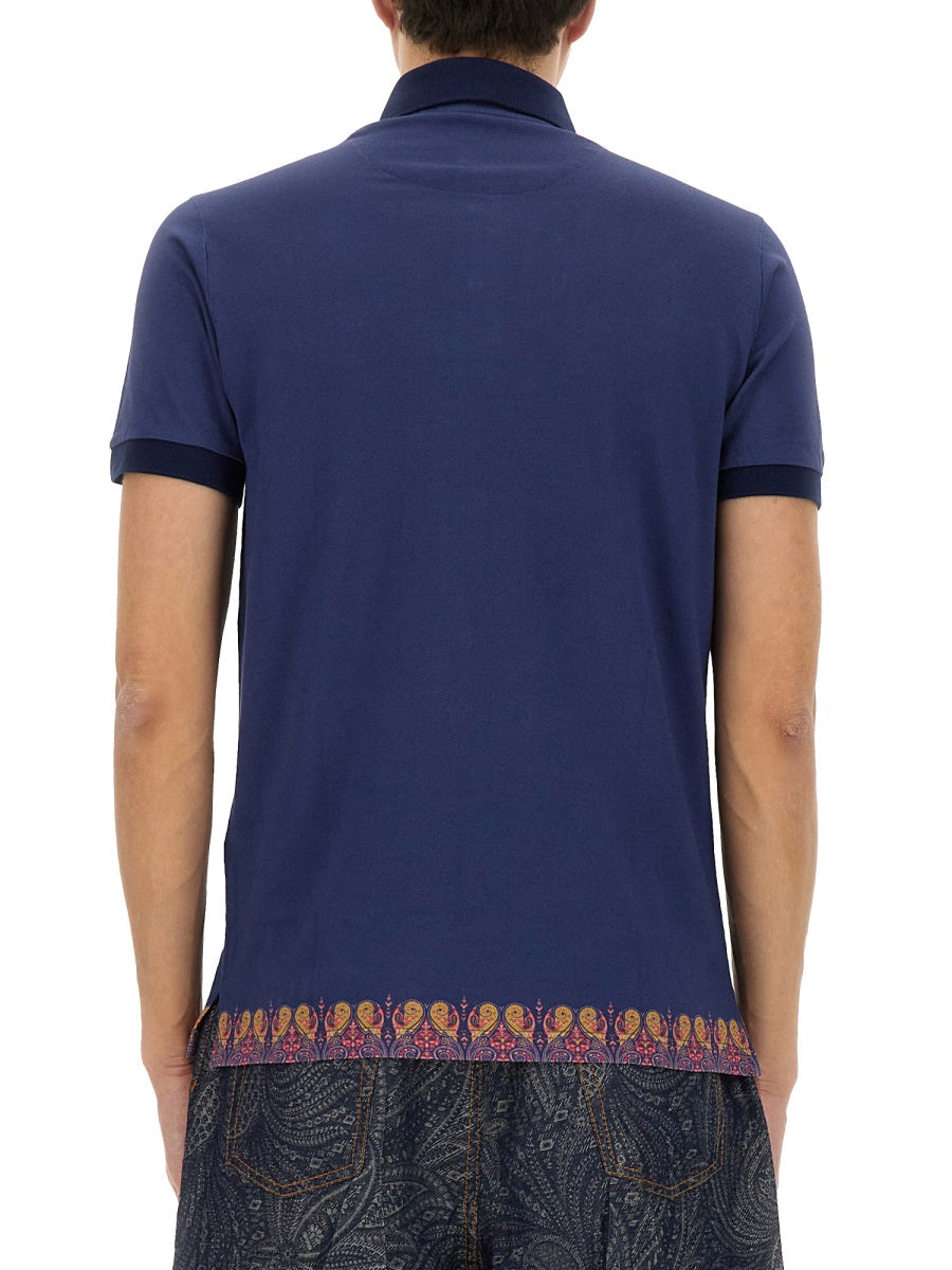 Etro Polo - Blu | Wanan Luxury