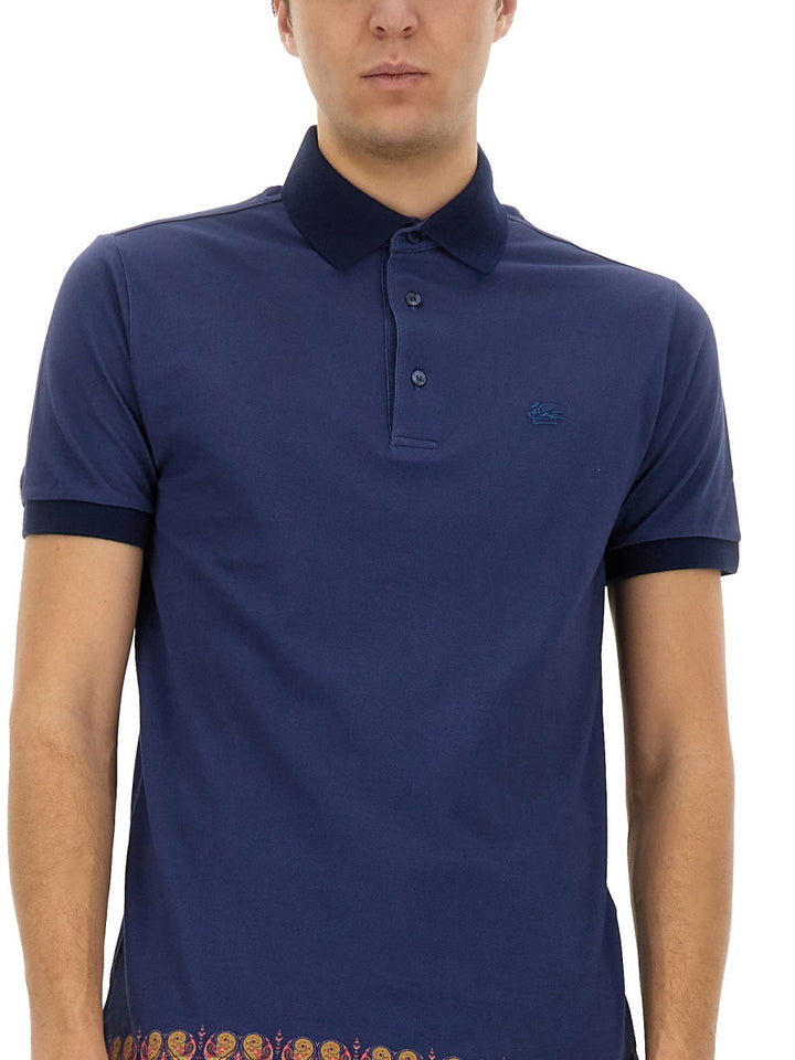 Etro Polo - Blu | Wanan Luxury