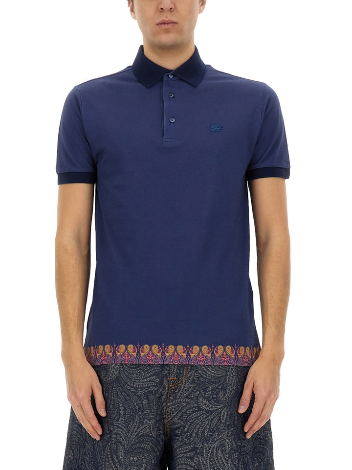 Etro Polo - Blu | Wanan Luxury