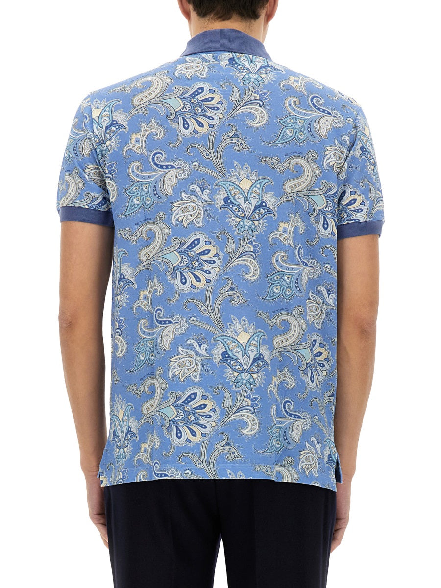 Etro Polo - Azzurro | Wanan Luxury
