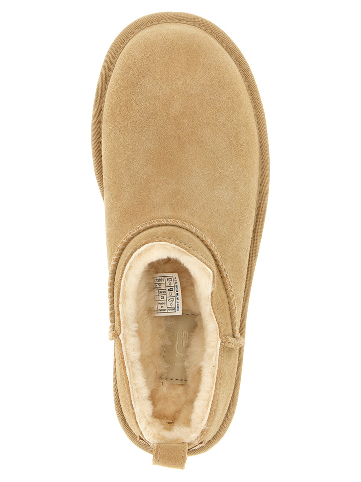 Ugg Classic Micro Stivali e Stivaletti - Beige | 6dbd8f880e7dddd5679a47ade35e9e71121547c7