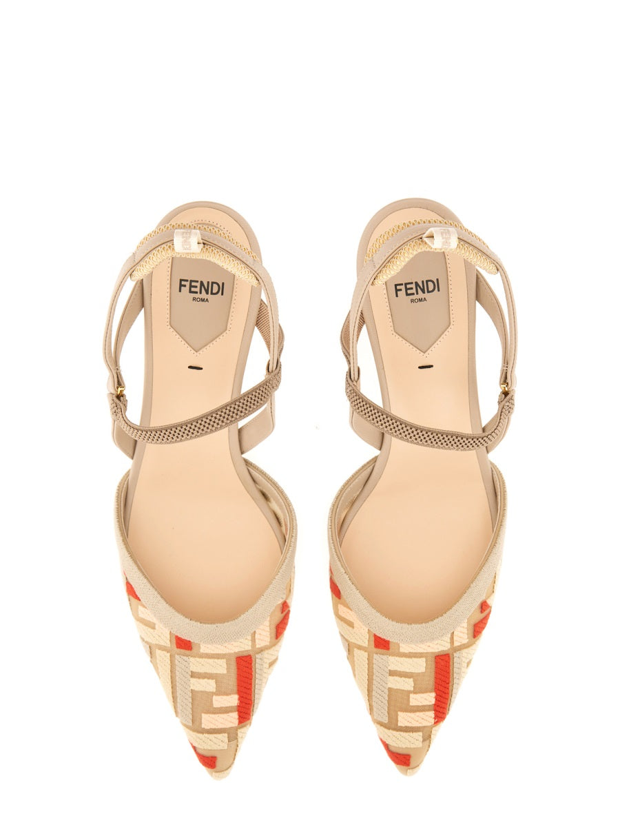 Fendi Decollete - Beige | Wanan Luxury