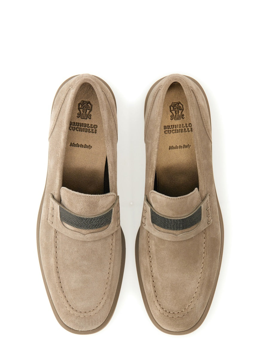 Brunello Cucinelli Mocassini - Beige | Wanan Luxury