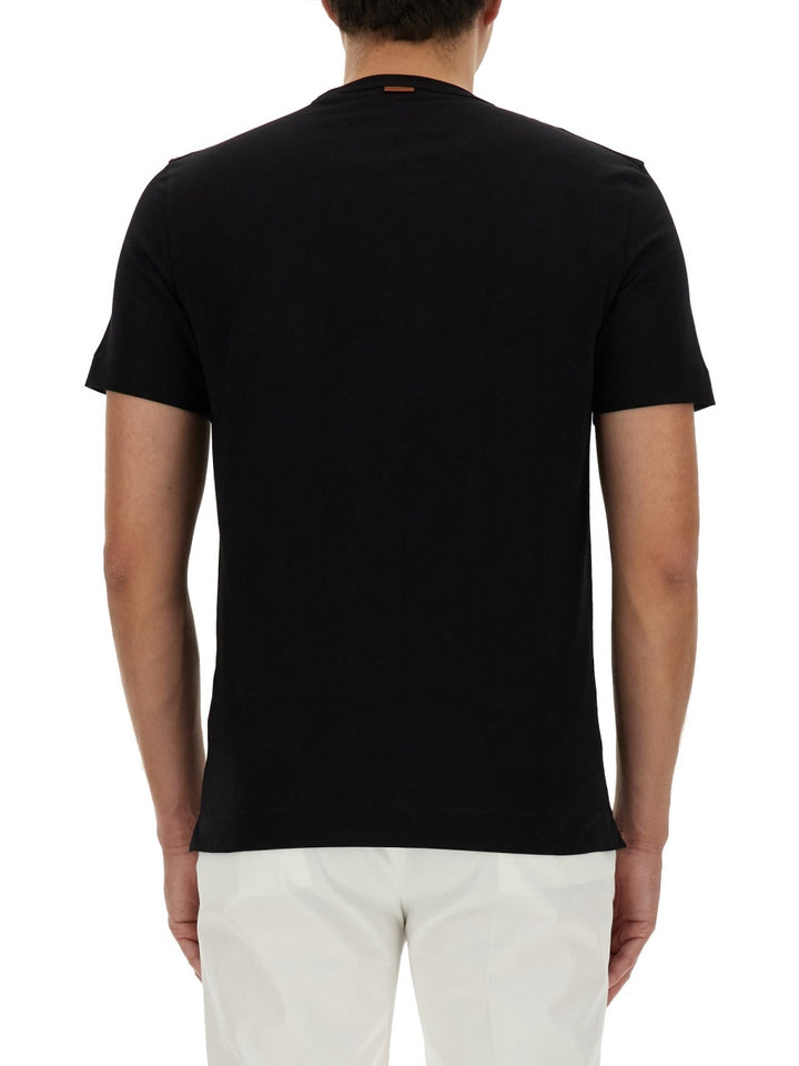 Zegna T shirt - Nero | Wanan Luxury