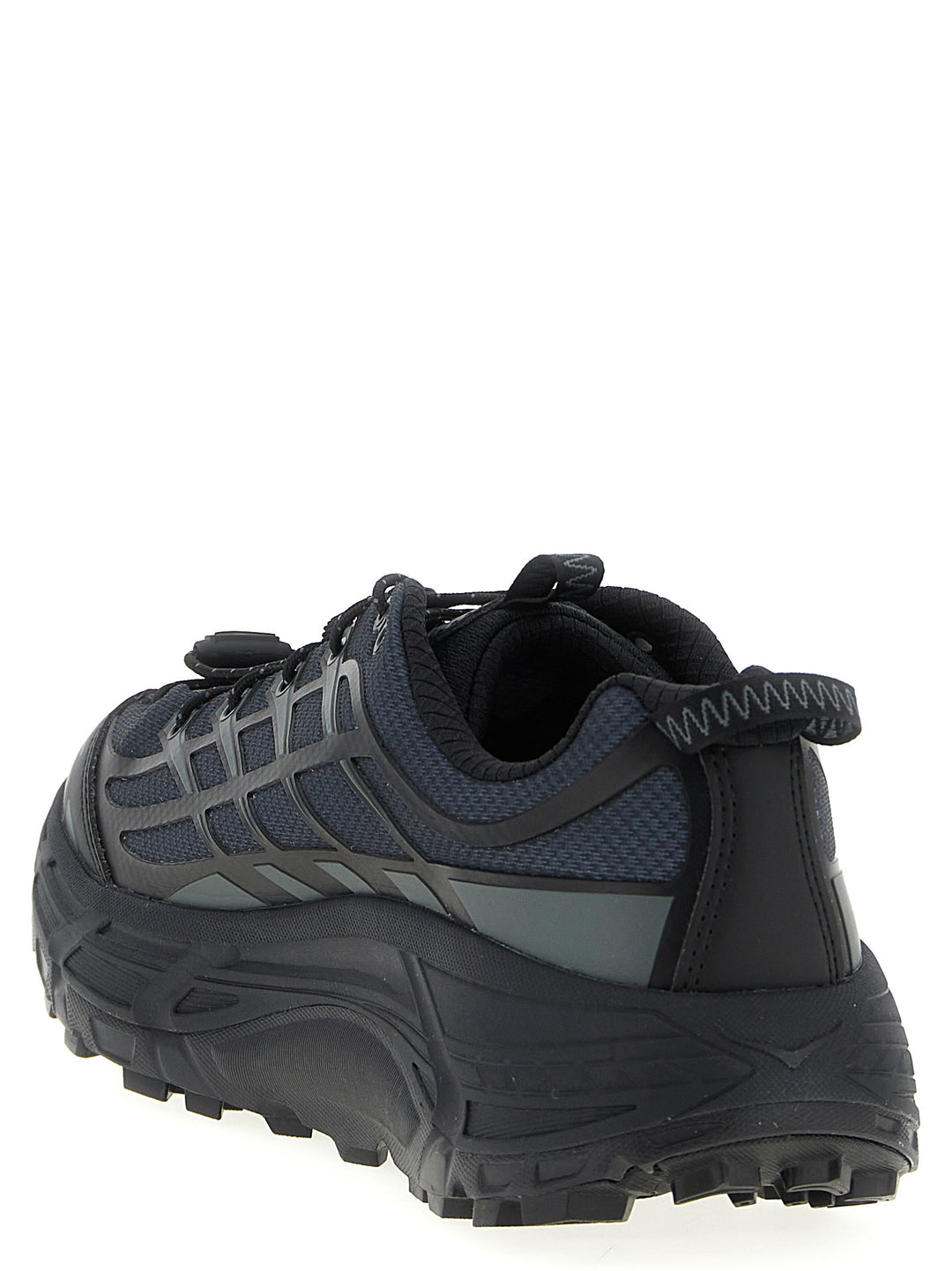 Hoka One One Mafate Three2 Wordmark Sneakers - Nero | 57f24b247575f414d7cb0287f73daaa362866c81