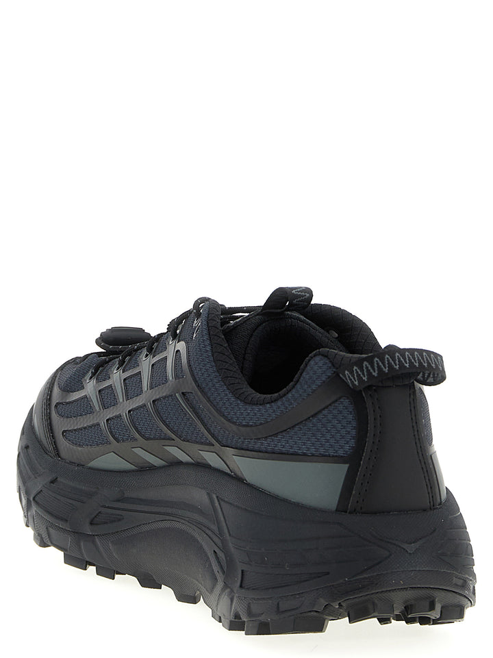 Hoka One One Mafate Three2 Wordmark Sneakers - Nero | 57f24b247575f414d7cb0287f73daaa362866c81