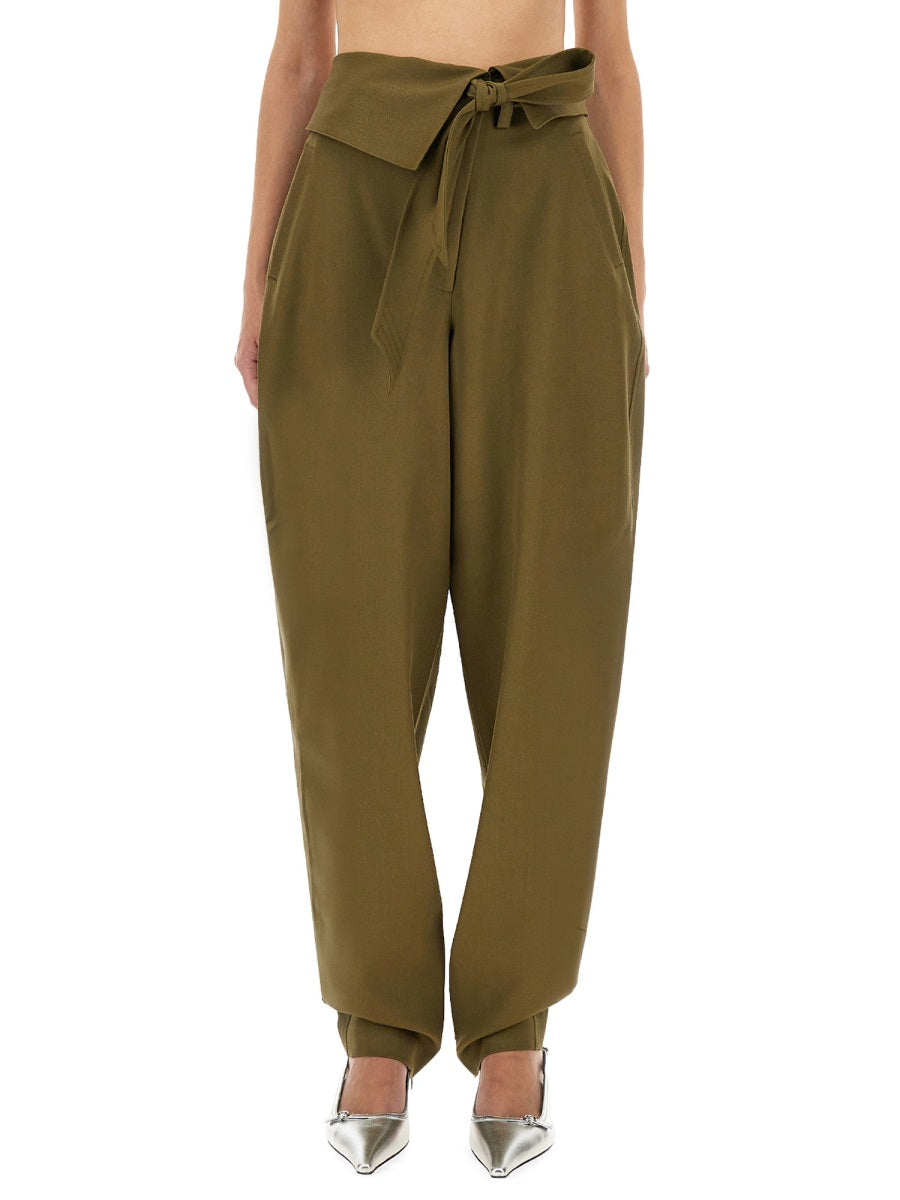 The Attico Pantaloni - Verde | Wanan Luxury
