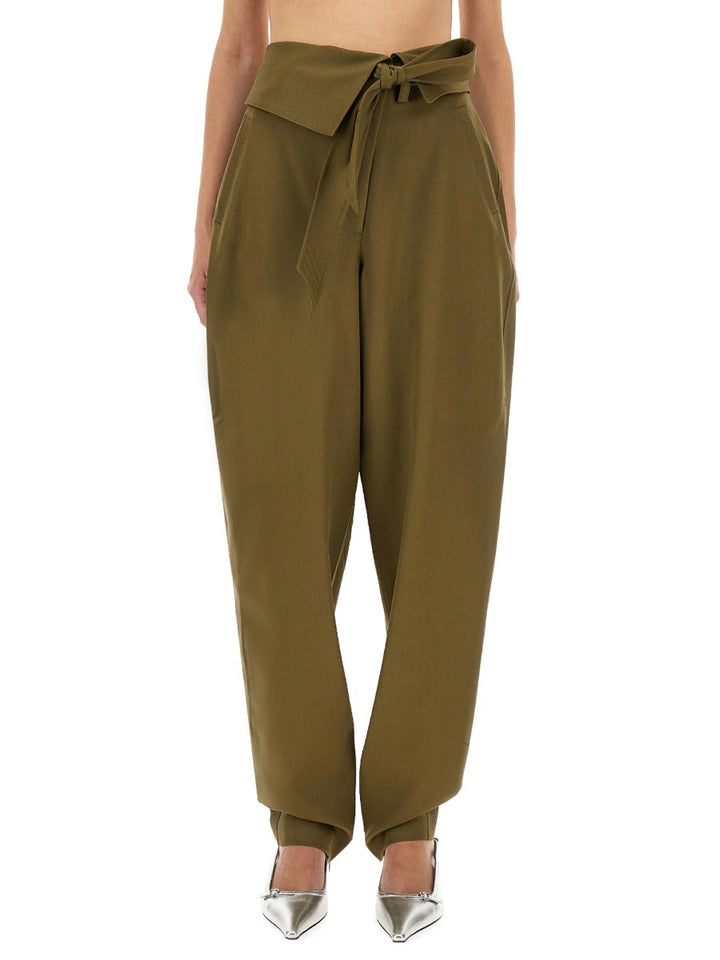 The Attico Pantaloni - Verde | Wanan Luxury