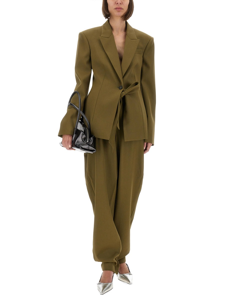 The Attico Pantaloni - Verde | Wanan Luxury