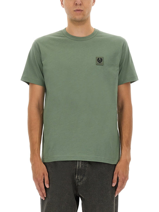T-Shirt With Logo Patch