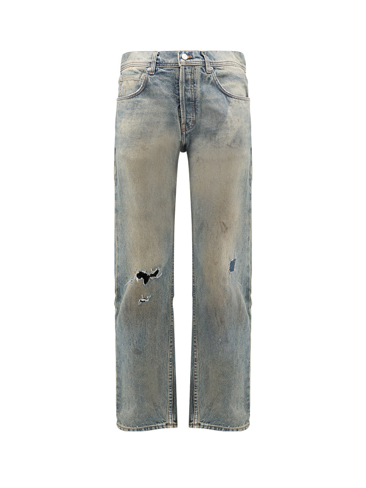Enfants Riches Deprimes Jeans - Blue and green | 293cb019a8b7110687b9f76686fef6af6cb49b18