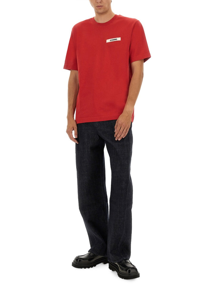 Jacquemus T shirt - Rosso | Wanan Luxury