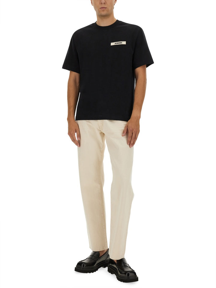 Jacquemus T shirt - Nero | Wanan Luxury