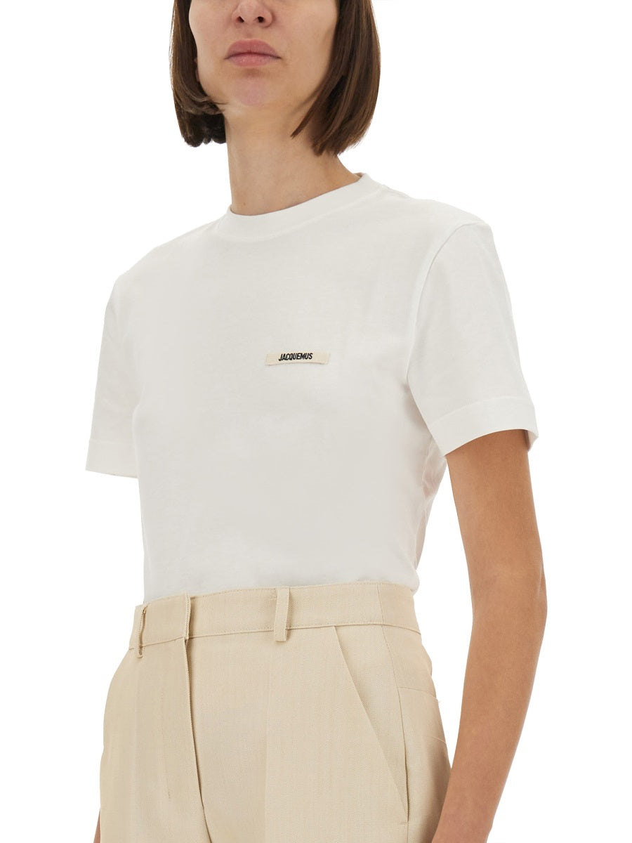 Jacquemus T shirt - Bianco | Wanan Luxury