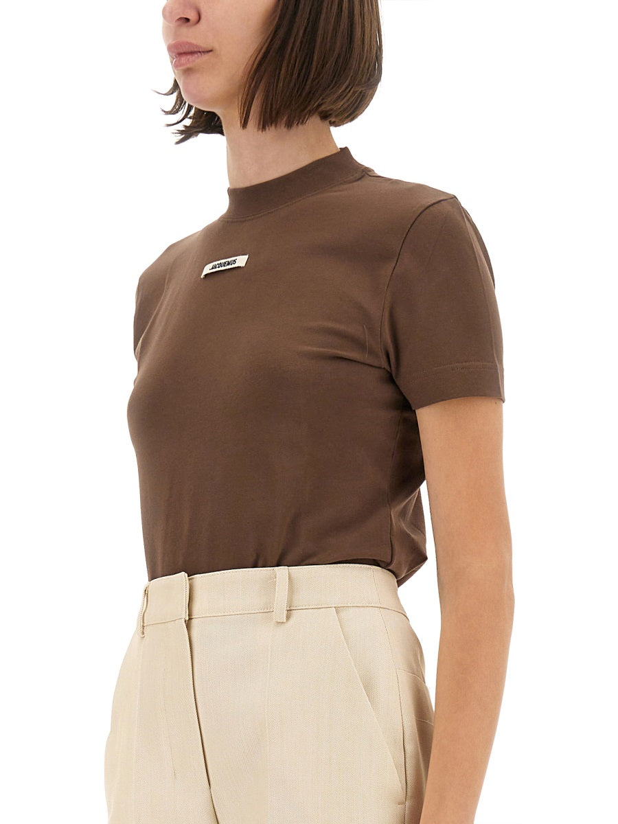 Jacquemus T shirt - Marrone | Wanan Luxury