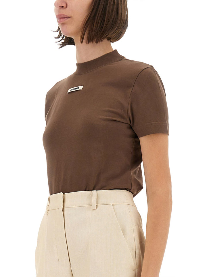 Jacquemus T shirt - Marrone | Wanan Luxury