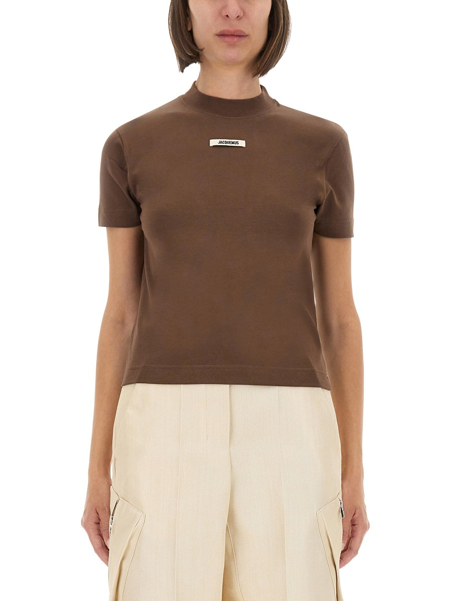 Jacquemus T shirt - Marrone | Wanan Luxury