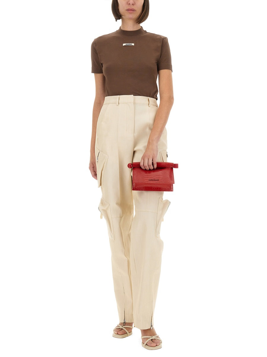 Jacquemus T shirt - Marrone | Wanan Luxury