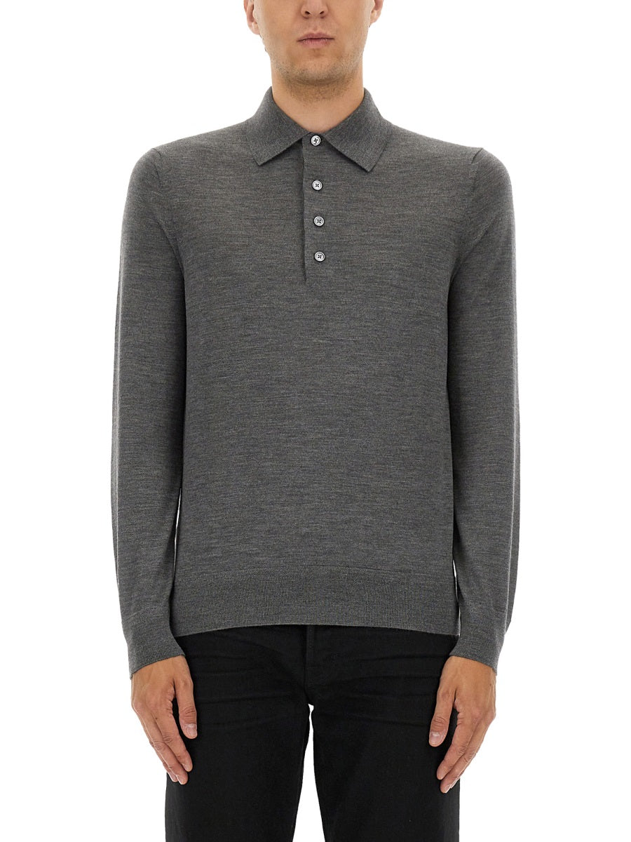 Tom Ford Polo - Grigio | Wanan Luxury