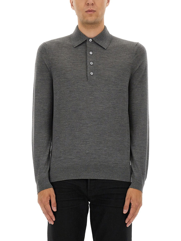 Tom Ford Polo - Grigio | Wanan Luxury