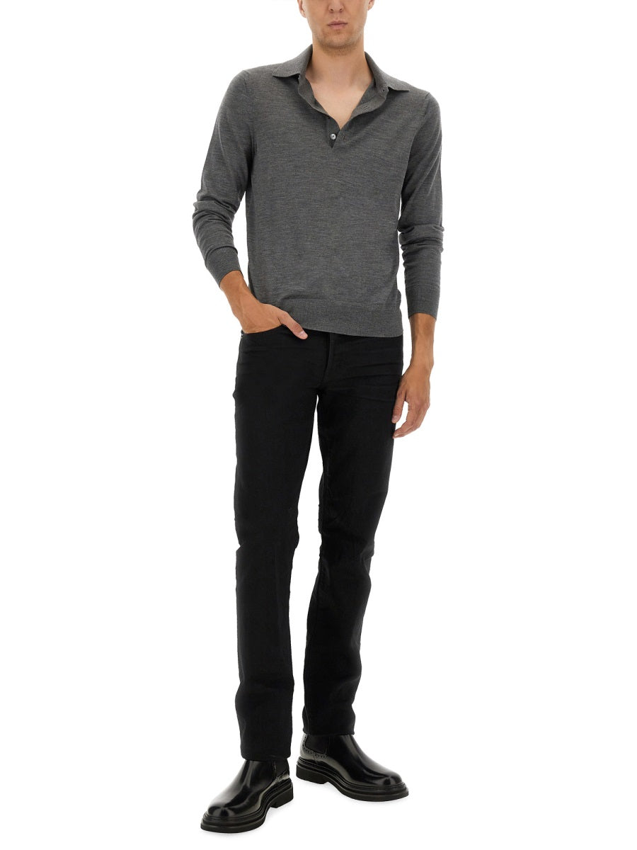 Tom Ford Polo - Grigio | Wanan Luxury