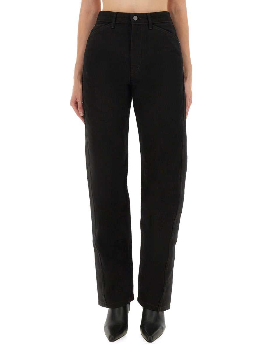 Lemaire Pantaloni - Nero | Wanan Luxury