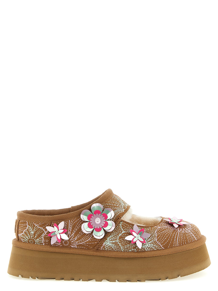 Ugg Bea Mary Jane Meadow Flat shoes - Multicolor | b921cf0c91419efdd49bf543ae1a15804f2e2431