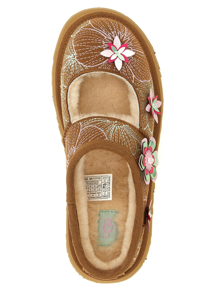 Ugg Bea Mary Jane Meadow Flat shoes - Multicolor | 20369e8b87982f0f5fddc6669b404e97e9e7e152