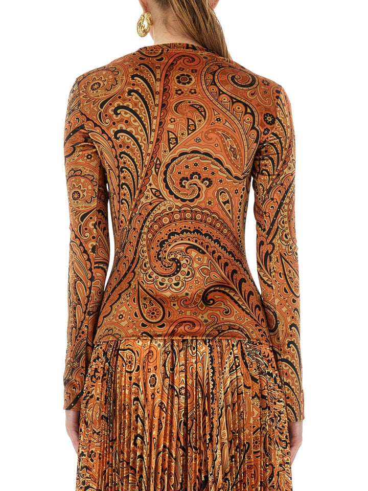 Etro Top - Arancione | Wanan Luxury