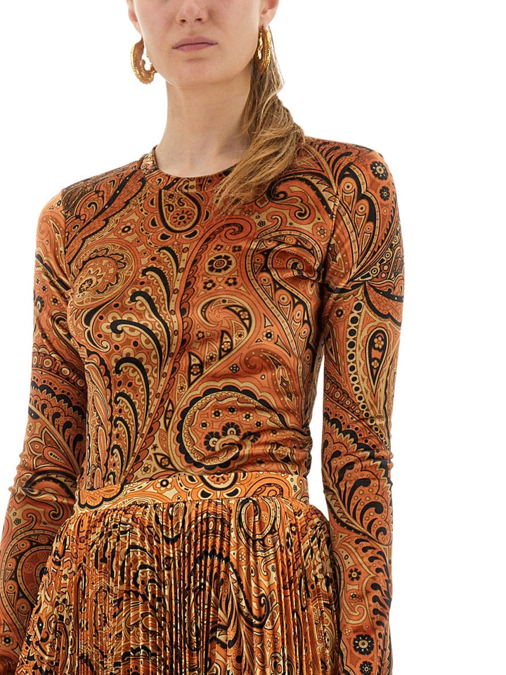 Etro Top - Arancione | Wanan Luxury