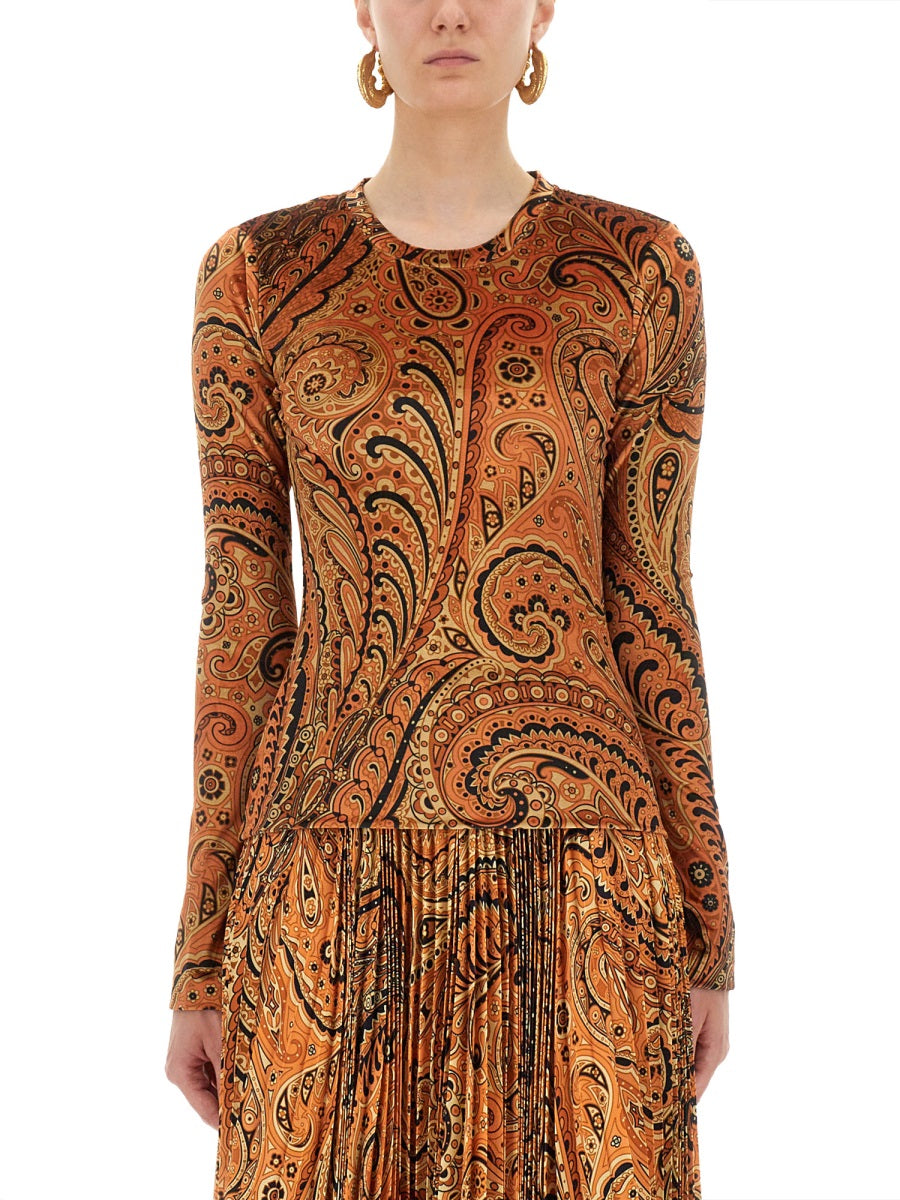 Etro Top - Arancione | Wanan Luxury