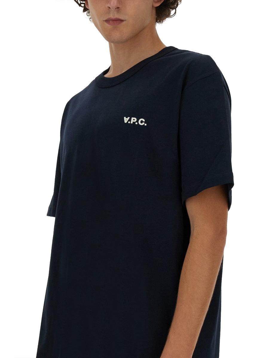 A.P.C. T shirt - Blu | Wanan Luxury