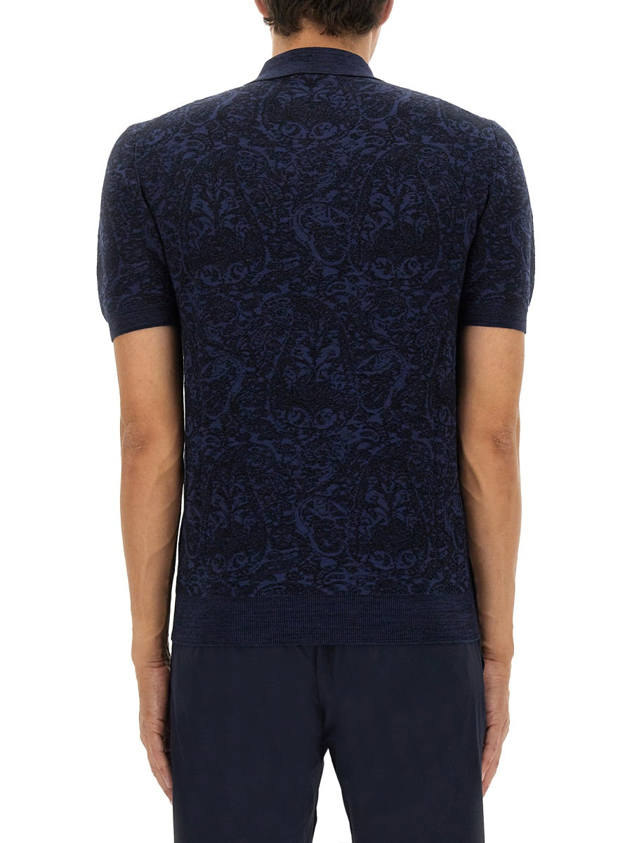 Etro Polo - Blu | Wanan Luxury