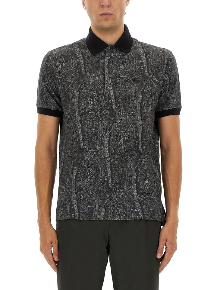 Etro Polo - Nero | Wanan Luxury