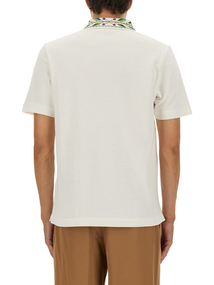 Casablanca Polo - Bianco | Wanan Luxury