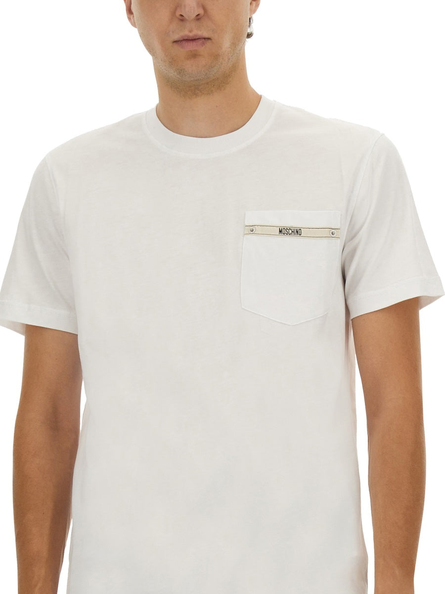 Moschino T shirt - Bianco | Wanan Luxury