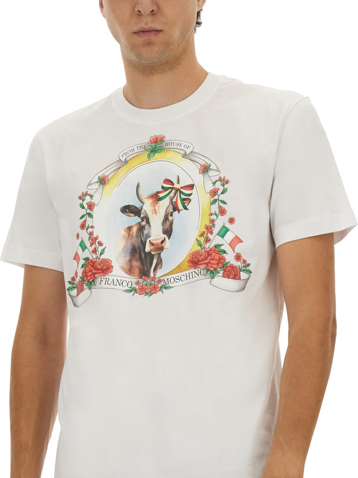 Moschino T shirt - Bianco | Wanan Luxury