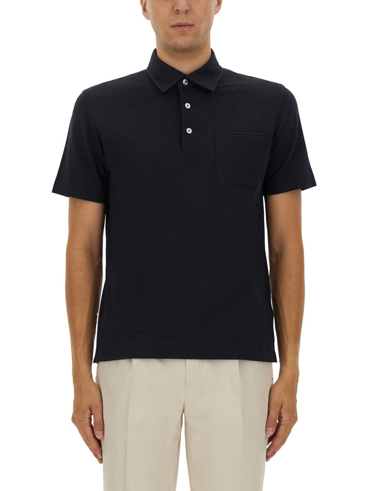 Zegna Polo - Blu | Wanan Luxury