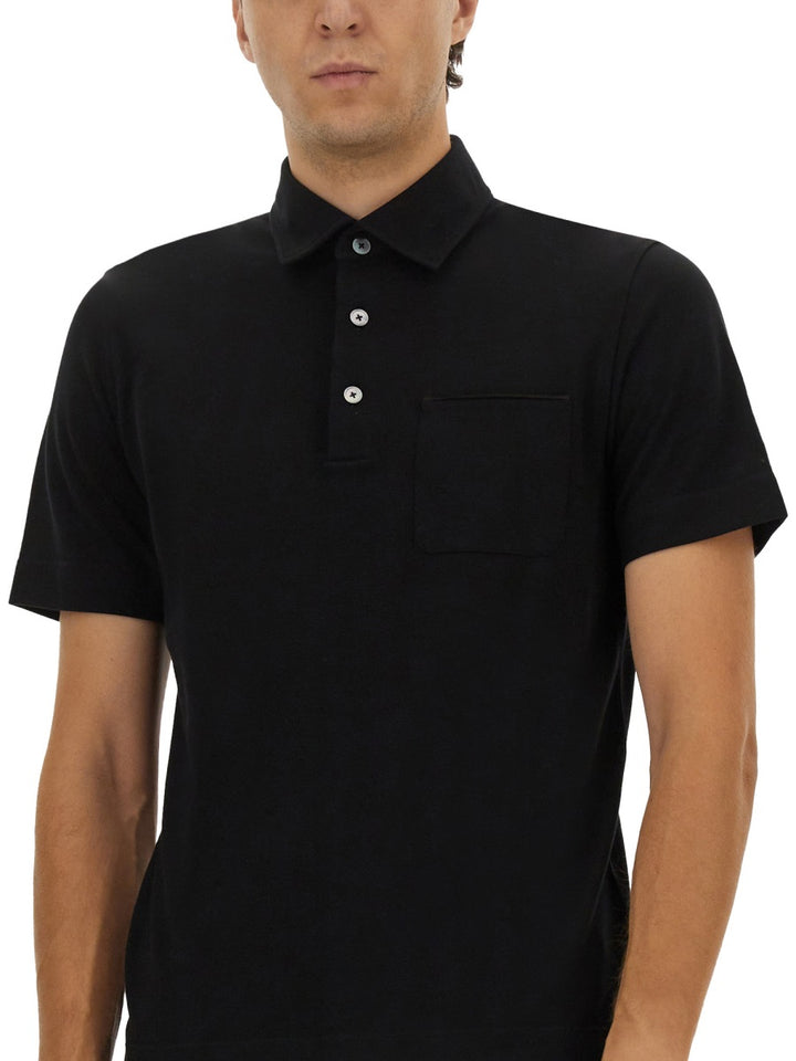 Zegna Polo - Nero | Wanan Luxury
