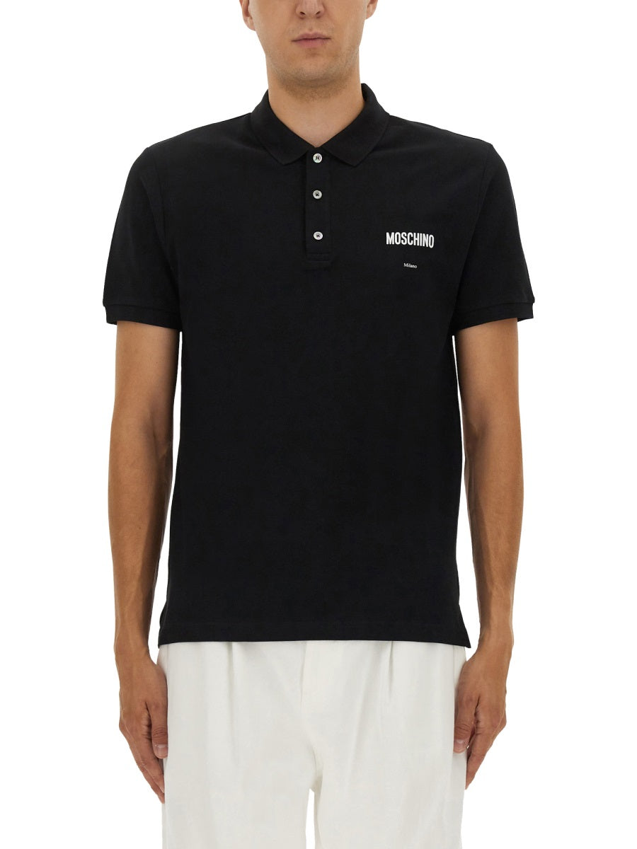 Moschino Polo - Nero | Wanan Luxury