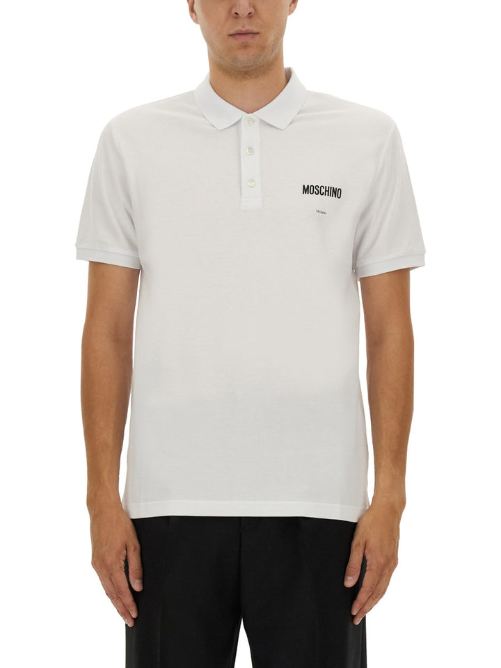 Moschino Polo - Bianco | Wanan Luxury