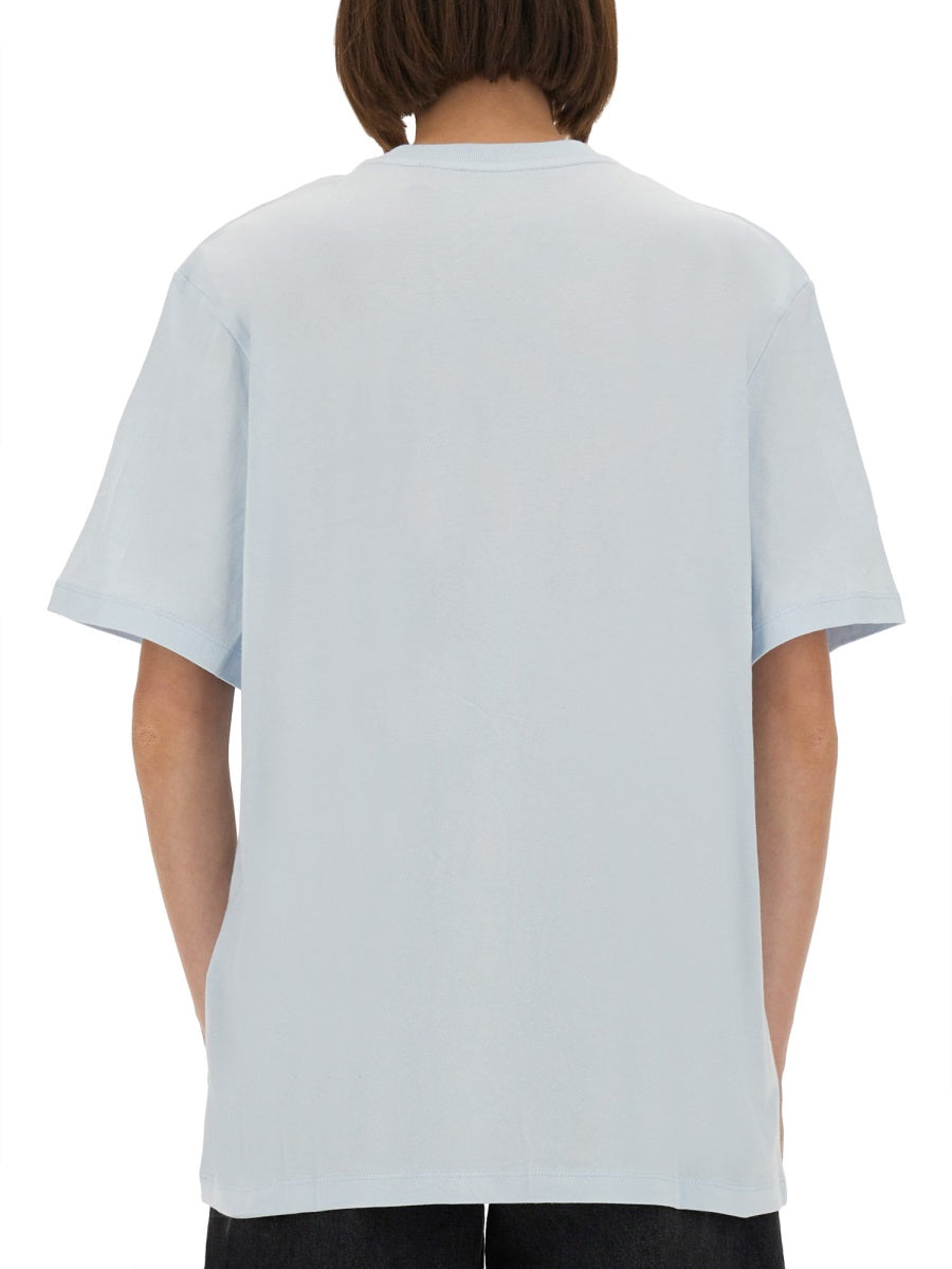 Rotate Birger Christensen T shirt - Bianco, Azzurro | Wanan Luxury