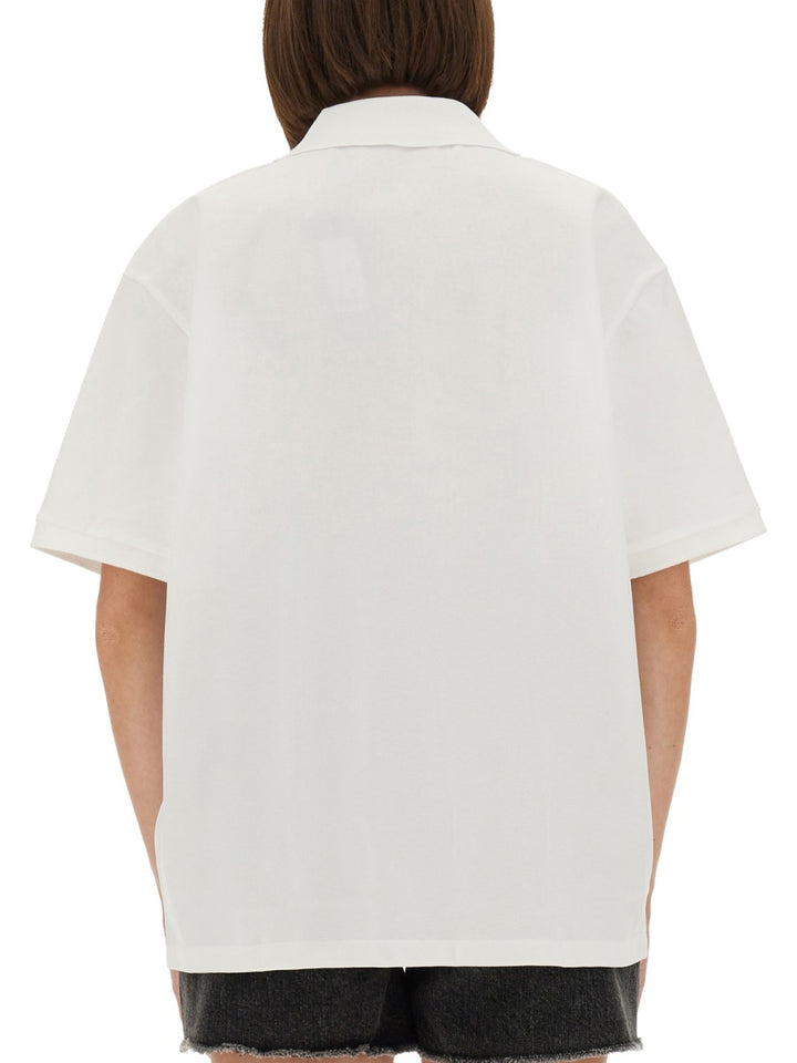 Rotate Birger Christensen Polo - Bianco | Wanan Luxury